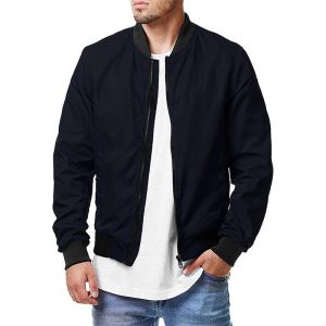 Coats & Jackets |  Mens Reversible Insulated Bomber Jacket