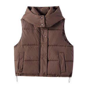 Coats & Jackets |  Womens Wunder Puff Cropped Vest