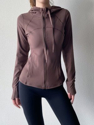 Hoodies & Sweatshirts |  Womens Define Hooded Jacket,Nulu