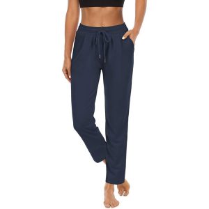 Pants |  Womens Soft Jersey Classic-Fit Mid-Rise Jogger,7/8 Length