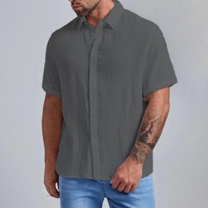 Shirts |  Mens Airing Easy Short-Sleeve Shirt